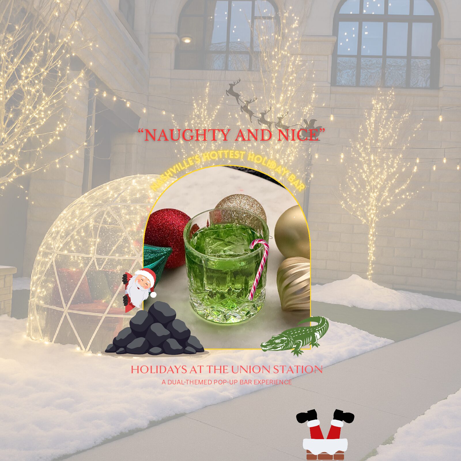 Holiday Pop-up Bar: Naughty and Nice