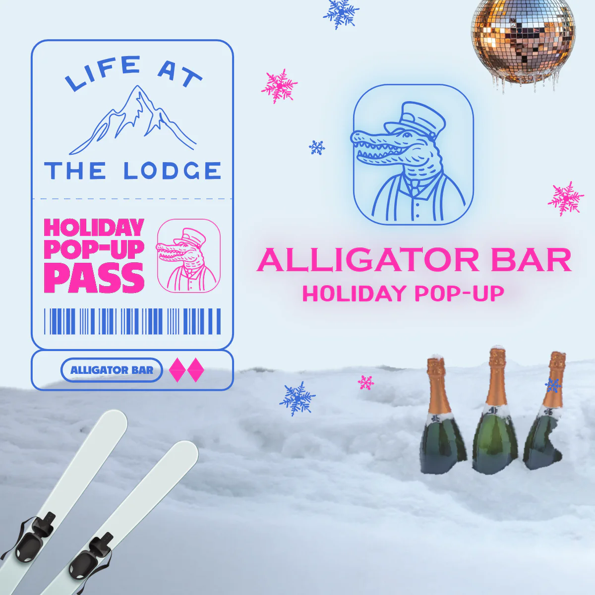Life at the Lodge: Holiday Pop-Up Experience